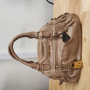 Miu Miu Leather Crossbody & Shoulder  Bag